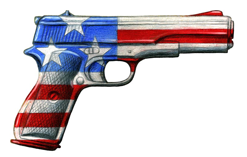 US Gun by Stephen Barnwell
