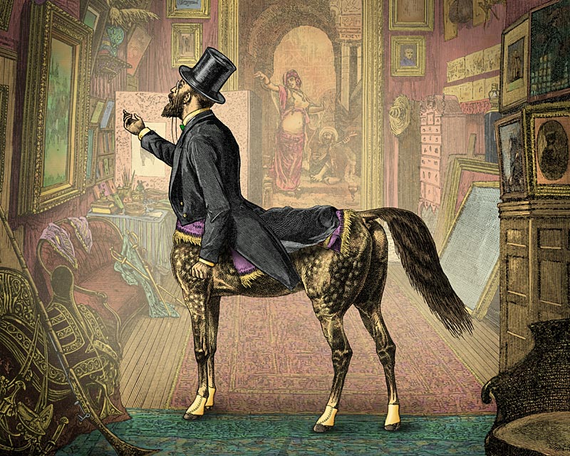 Gentleman Centaur by Stephen Barnwell