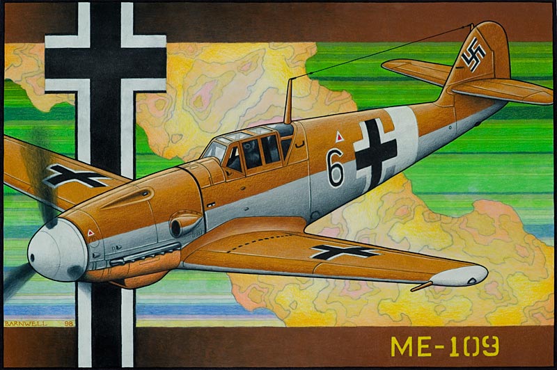 Me-109 by Stephen Barnwell